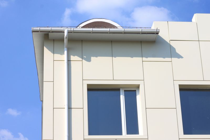Commercial building gutters
